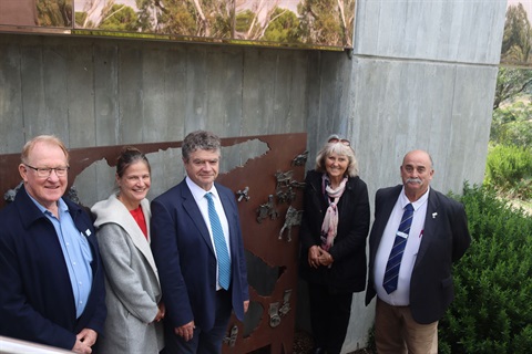 His Excellency Michel Goffin, Ambassador Belgium to Australia visits Goulburn.JPG